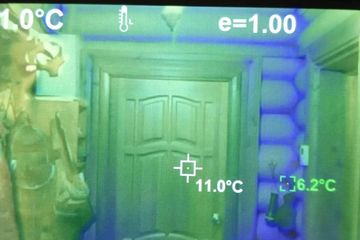 Проверка дома тепловизором