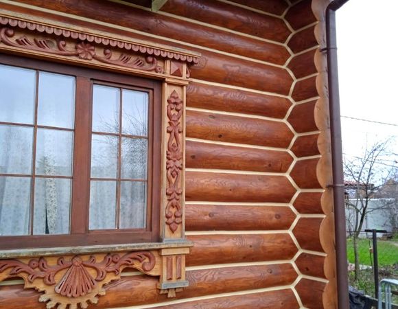 Герметизация сруба - теплый шов